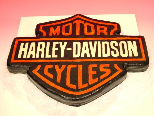 Dort modelovaný Harley Davidson  